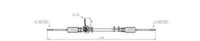 GENERAL RICAMBI fo4005 -  Рулевой механизм